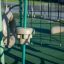 Sirius steel structure close-up on playground equipment with ropes and climbing hold