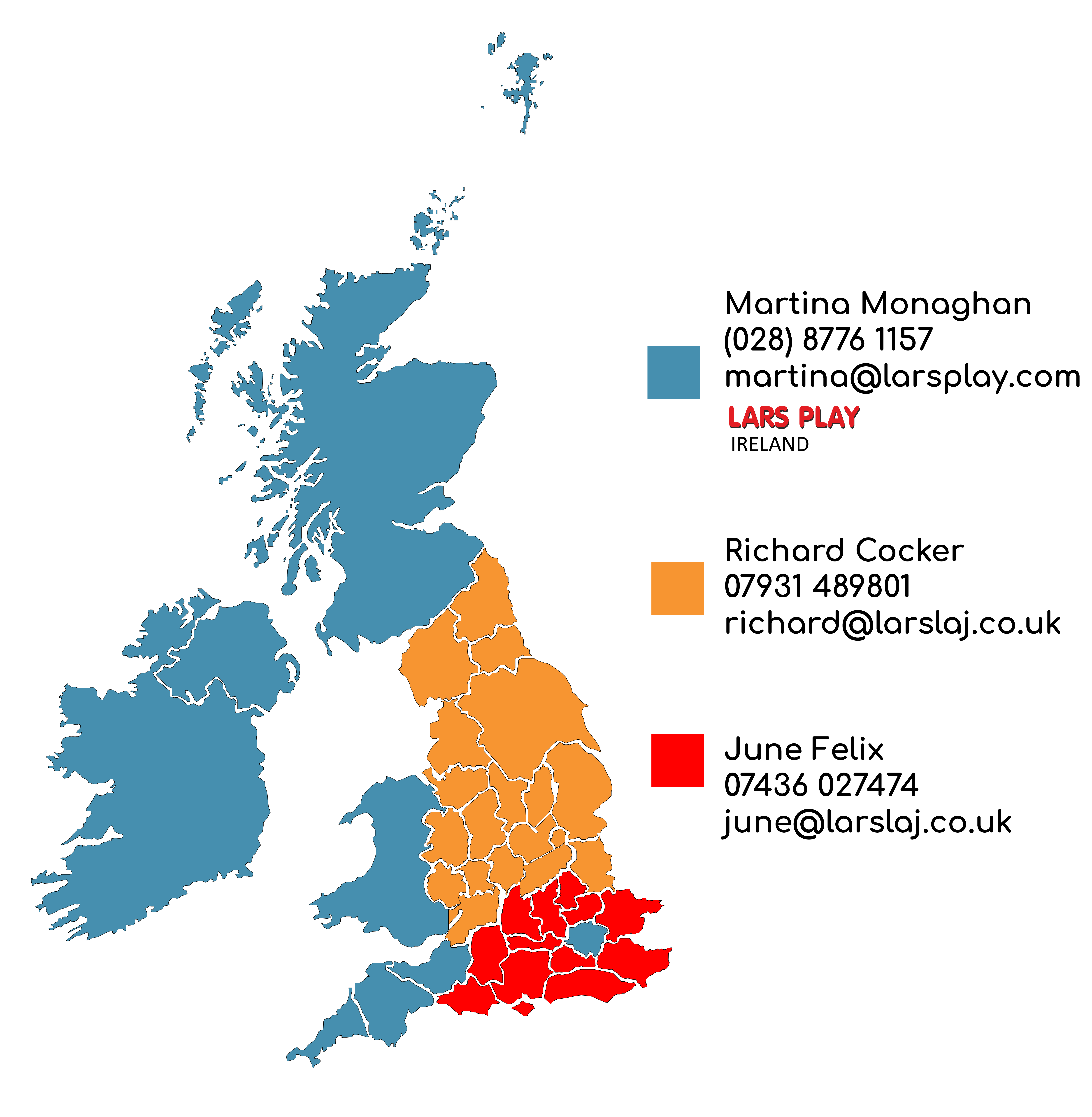 Lars Laj UK contact map