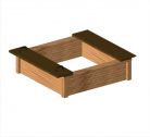 Covered sandbox