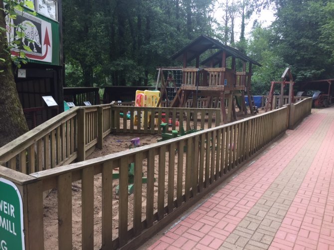 Gower Heritage Center Playground Before