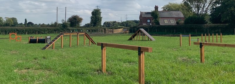 Dog agility playground by Lars Laj UK dog agility Lars Laj