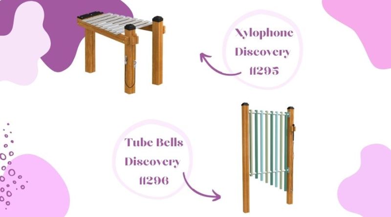 Bells and xylophone are great devices for little musicians.