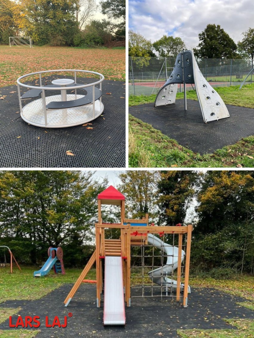 Lars Laj' s playground in Chelmondiston in UK