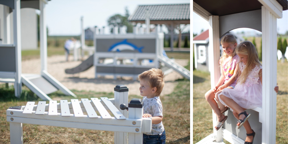 Lars Laj White and Grey Playground