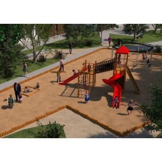 Twister - Playground w/ Slide_1359