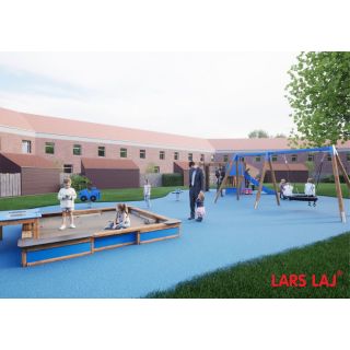 Blue Playground For Residental Area_1841