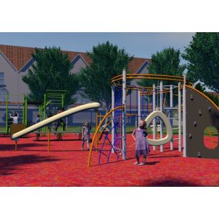 Metal Climbing Frame - Solaris_1305