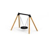 Bird Nest (⌀ 90 cm) Wooden Swing 