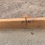 Larch Board Section Low - wooden board section fixed on sandy ground.