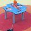 Octopus Play Table for kids on colorful playground.