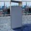 Modern Boston bin in a public outdoor area