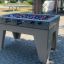 Outdoor Football Table Game standing on a paved surface.