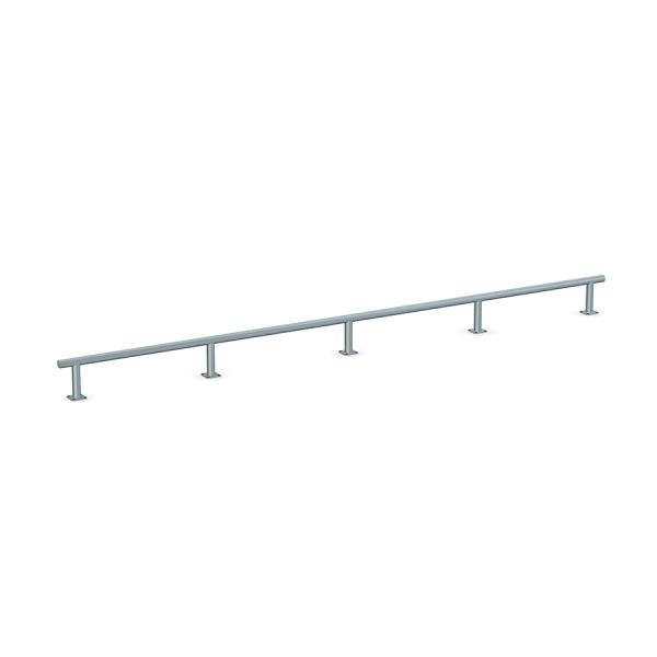 Steel balance beam Rail 30 for playground.