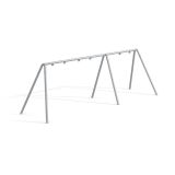 Double Bay Galvanized Steel Swing Frame for 3 Seats