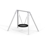Bird Nest (⌀ 120 cm) Galvanized Steel Swing