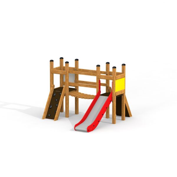 Playhouse with slide for children, Mini Play II.