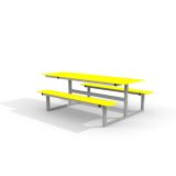 Wheelchair Accessible Picnic Table & Benches HPL