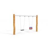 Toddler & Flat Seat Robinia Swing