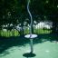 Outdoor fitness spinner Spinner I in a playground.