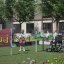 Accessible educational playset with interactive panels and inclusive design for children, including 