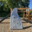 Playground equipment Challenger Aztec with climbing wall.