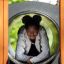 Child playing in Motor Function Center Nature, wooden playhouse.