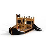 Small Ship Sandpit (black)