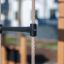 Close-up of climbing ropes on the Searobber Castle with slide playground equipment.