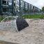 mini climbing structure on the playground in residential area