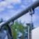 Silver Double Swing outdoor playground equipment