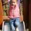 Child playing on Yosemite playground slide
