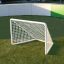 Mini Goal on an artificial turf field.