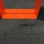 Rubber Tiles 45 with Lars Laj logo in playground.