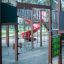 Mastodon castle with slide for playground
