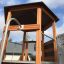 Six Angle Aztec wooden outdoor playhouse.