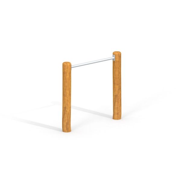 Single Somersault Nature - wooden gymnastics bar for outdoor play