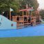 Bounty ship with slide on a playground