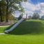 Children's playground hill with Hill Slide h180.