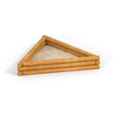 Triangle Wooden Sandpit