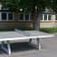Outdoor use Concrete table tennis, free-standing 11707 installed on the school playground.