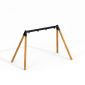 Single Wooden Swing Frame for 2 Seats