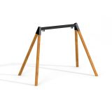 Single Wooden Swing Frame (wide) for 1 Seat