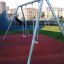 Swing Metal Frame (double swing) in a playground setting