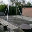 Swing Metal Frame (single swing) in a playground.