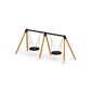 Double Bay Wooden Swing w/ Bird Nest Seats (⌀ 90 cm)