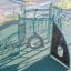 Climbing frame and slide of Sirius steel structure in a playground