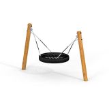 Bird Nest Robinia Swing 2 Posts