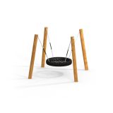 Bird Nest (⌀ 90 cm) Robinia Swing 4 Posts