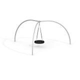 Bird Nest Steel Swing 3 Posts