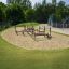 obstacle course playground in the park